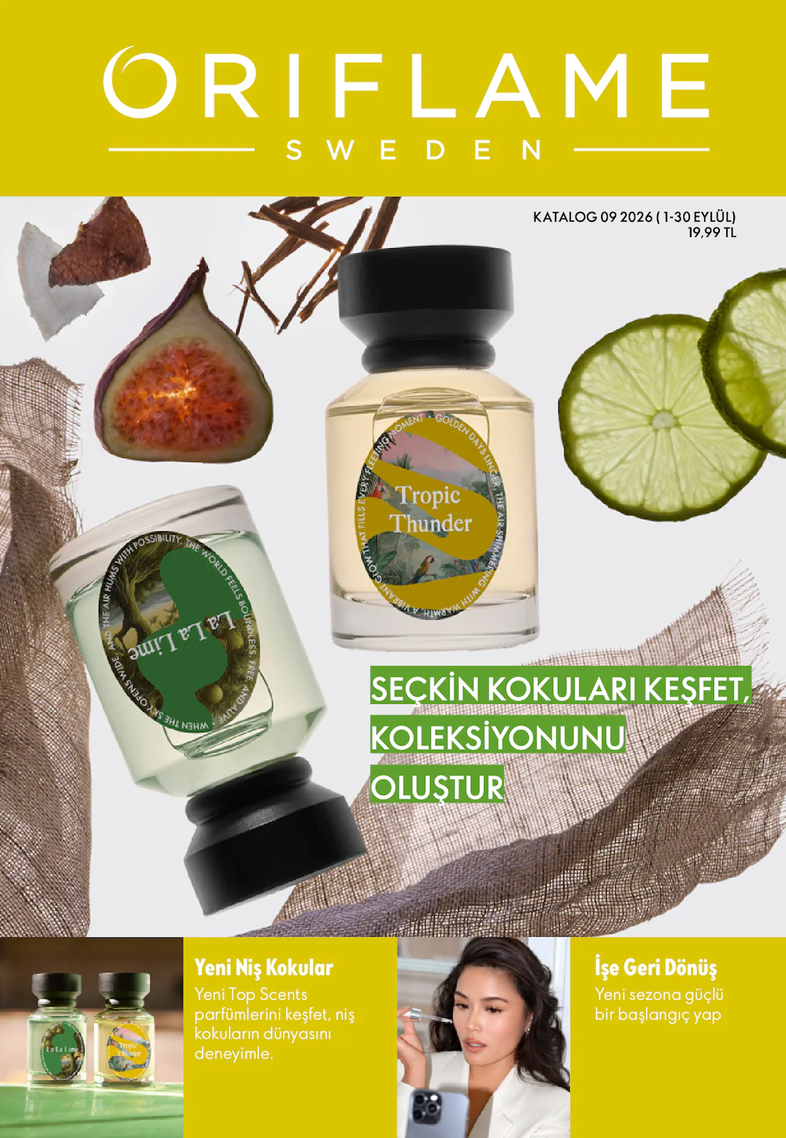 Oriflame 1 Eylül 2026 İndirim Broşürü