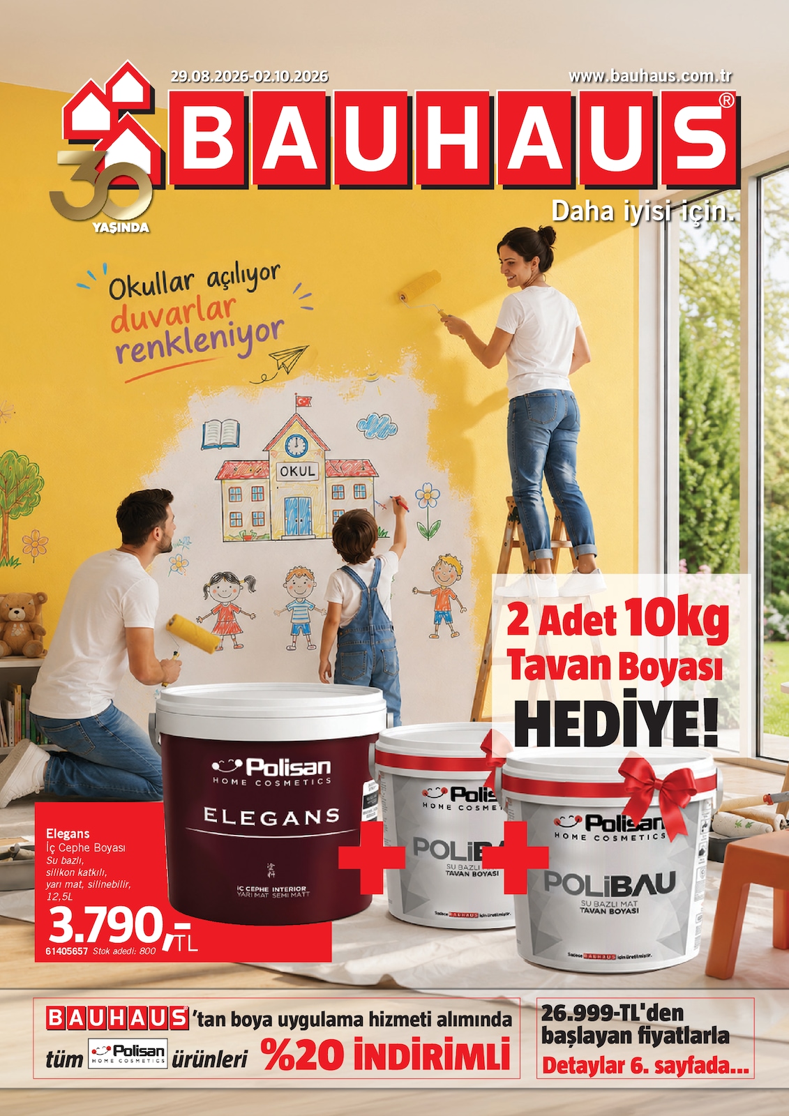 Bauhaus 29 Ağustos 2026 İndirim Broşürü