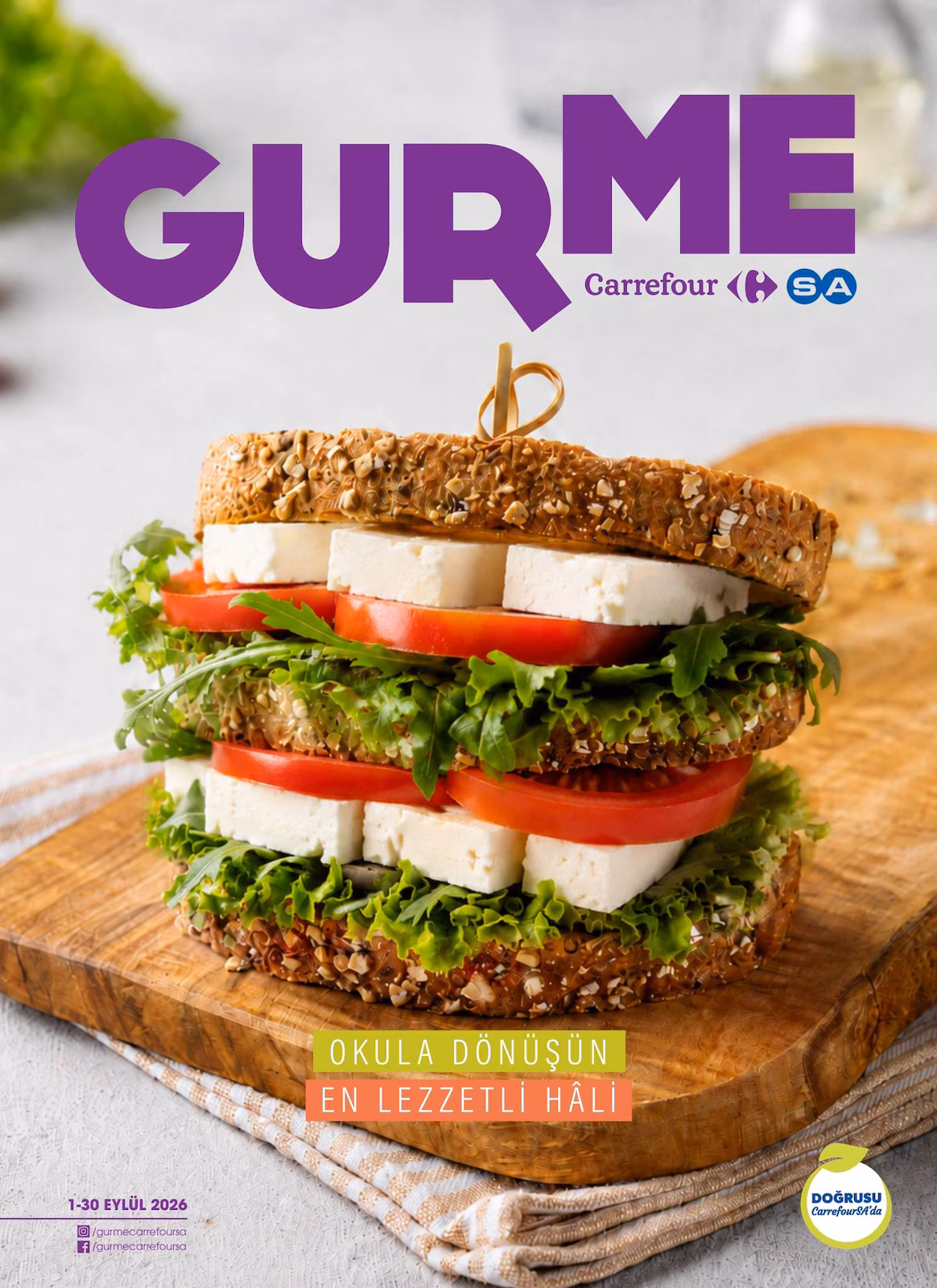 CarrefourSA 1 Eylül 2026 Gurme Broşürü