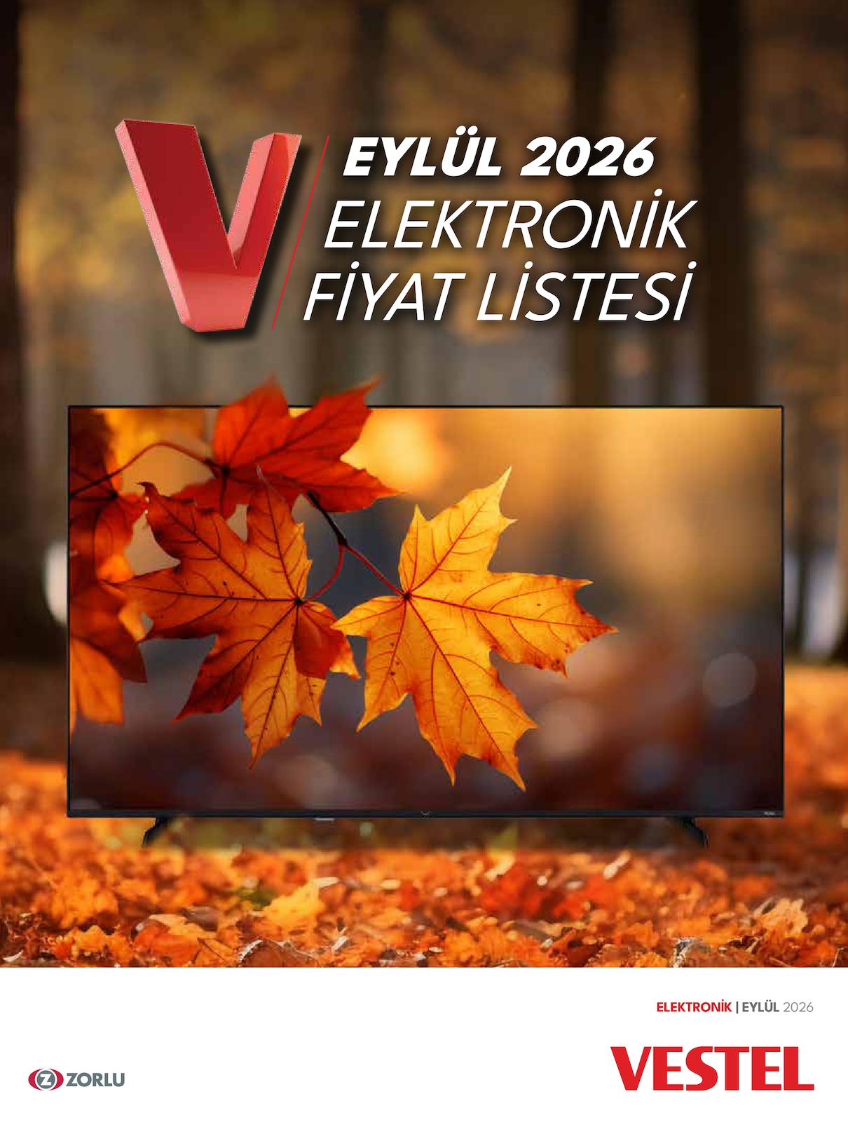 Vestel 2 Eylül 2026 TV - Ses Broşürü