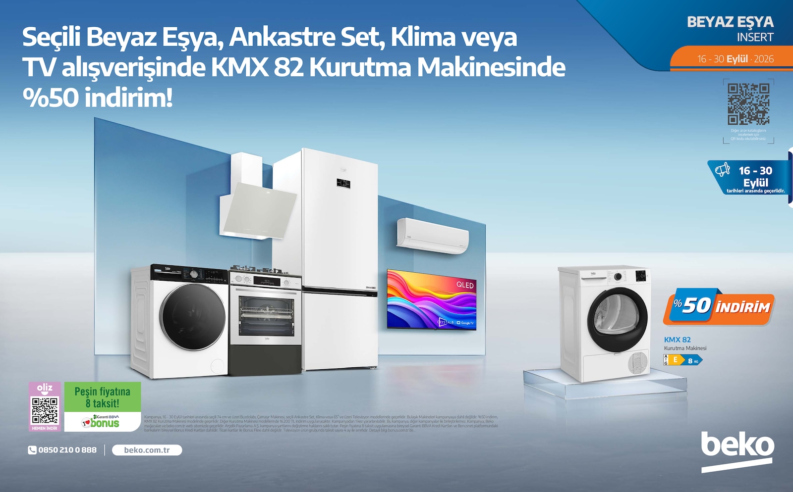 Beko 16 Eylül 2026 Beyaz Eşya Broşürü