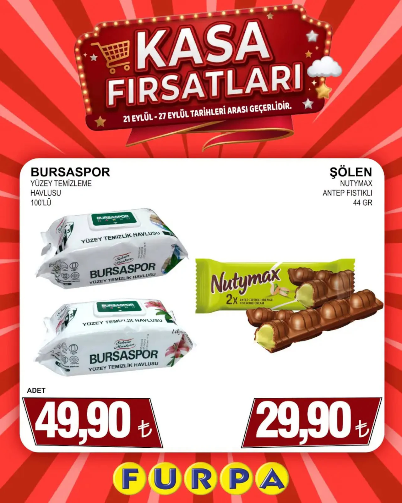 Furpa Market 21 Eylül 2026 İndirim Broşürü