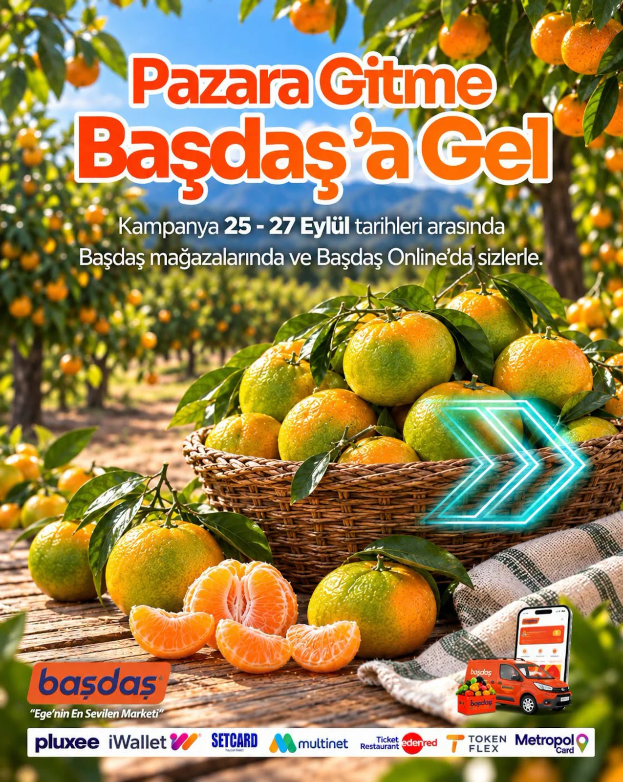 Başdaş Market 25 Eylül 2026 Manav İndirim Broşürü