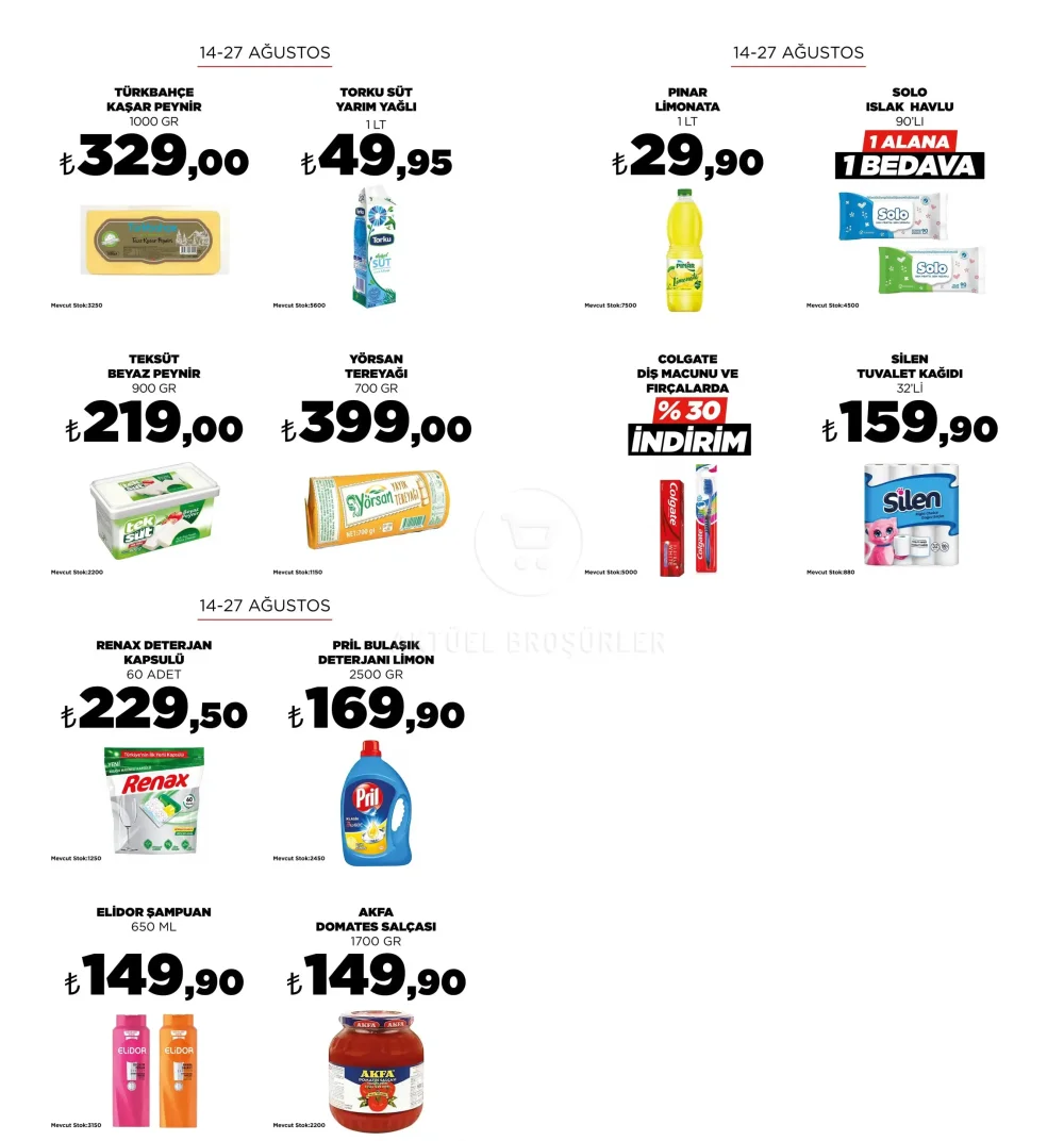 Akyurt Süpermarket İndirim Bülteni Broşürü
