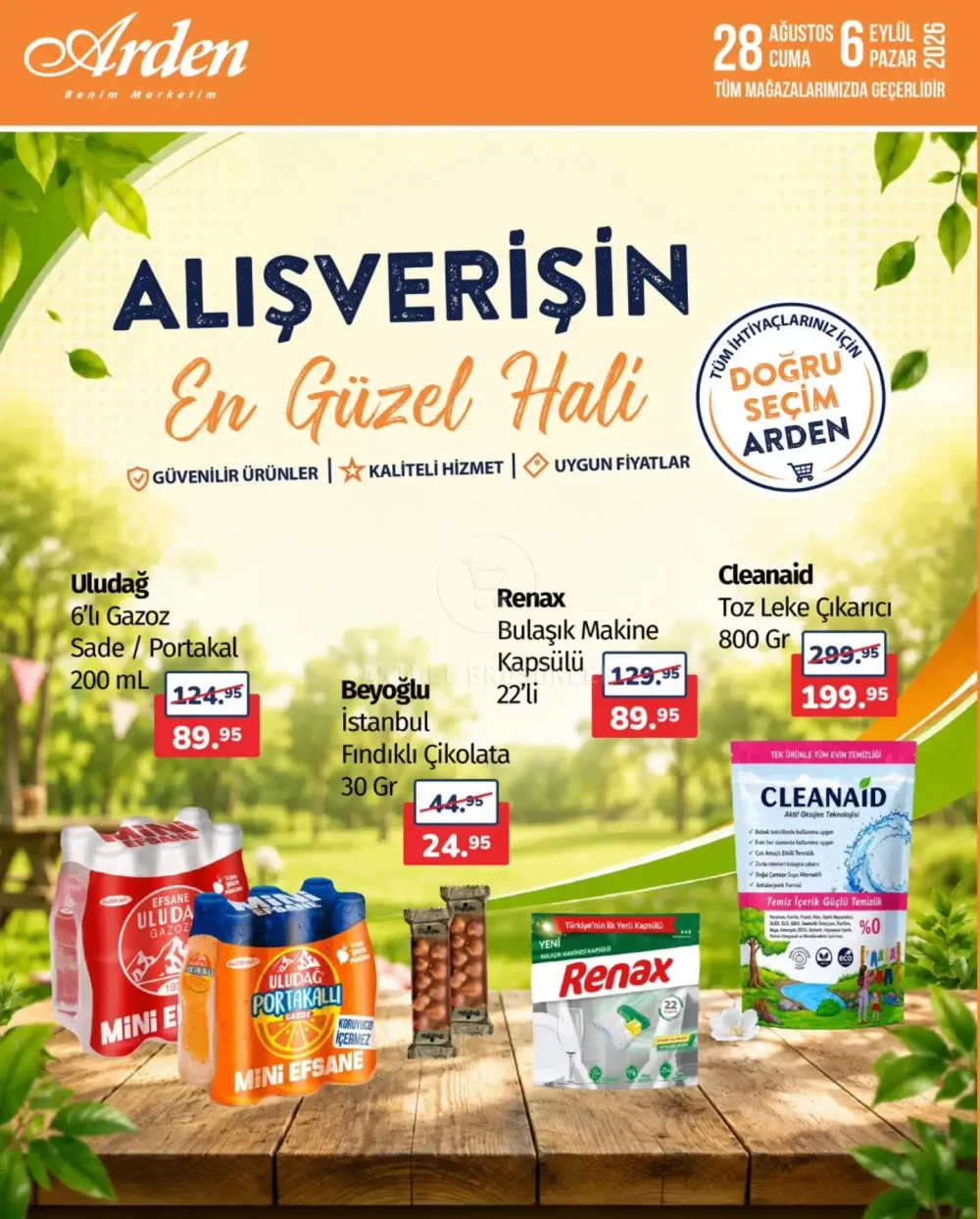Arden Market İndirim Bülteni Broşürü