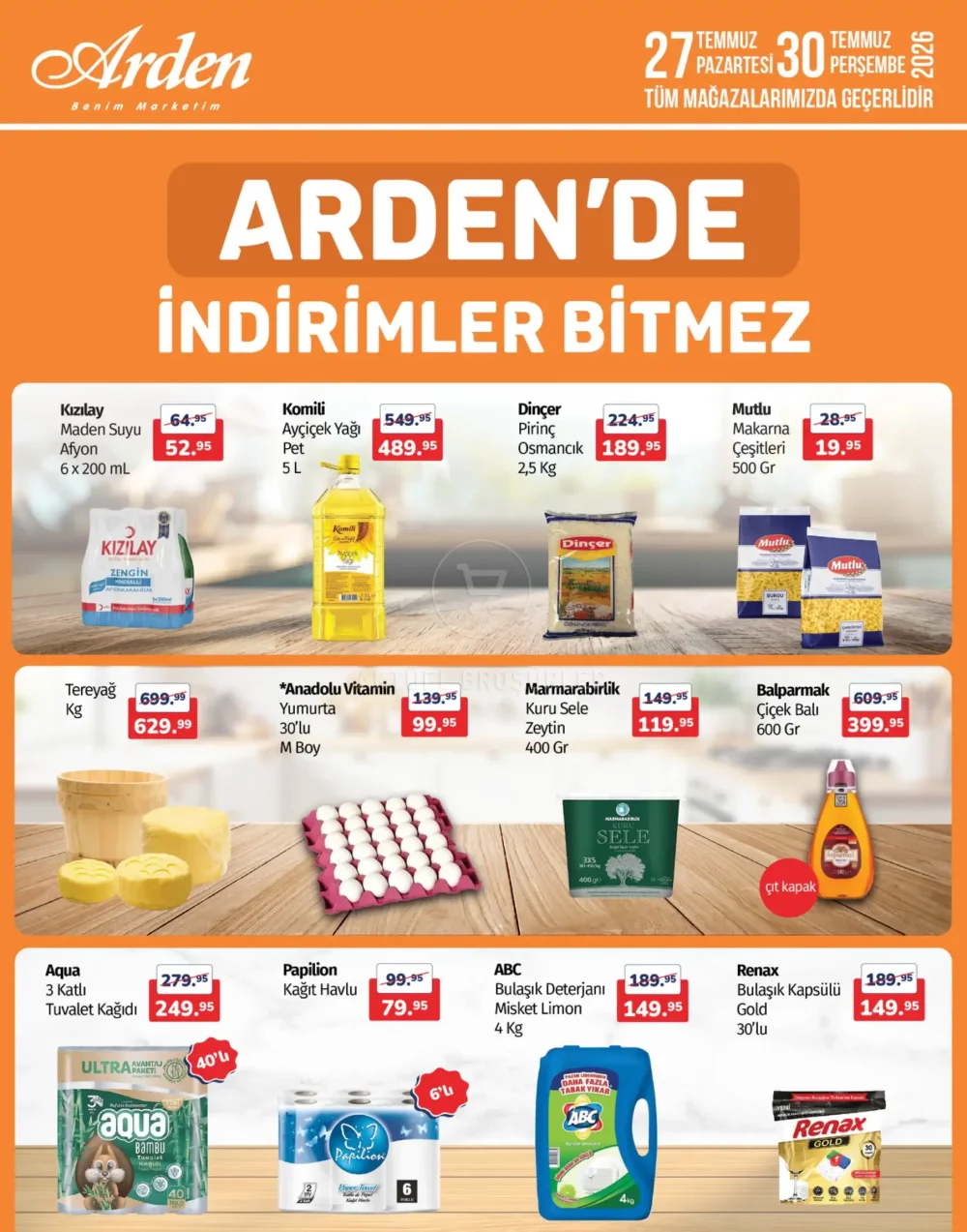 Arden Market İndirim Bülteni Broşürü