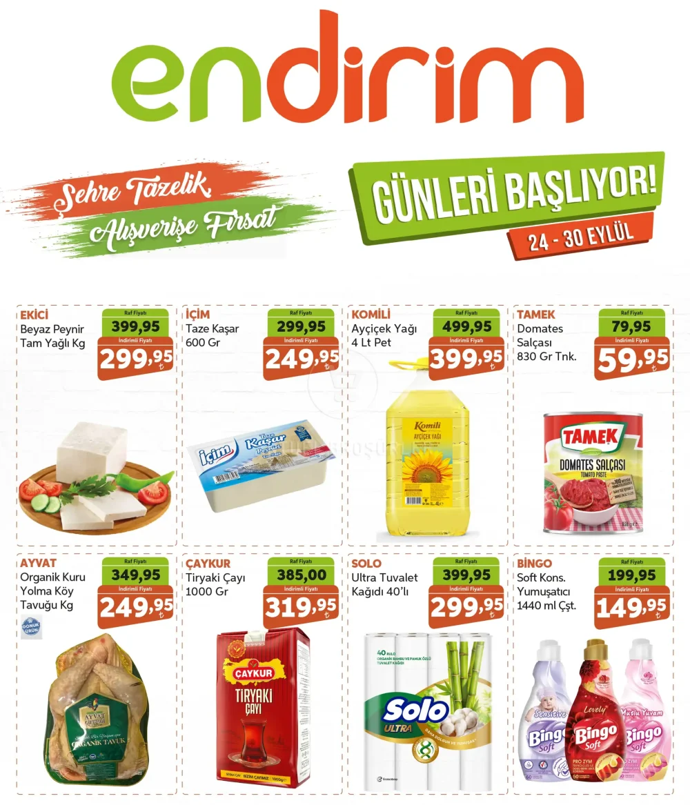 Biçen Market İndirim Bülteni Broşürü - Endirim Günleri
