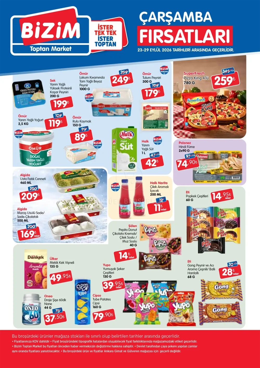 Bizim Toptan Market İndirim Bülteni Broşürü - Haftanın Fırsatları