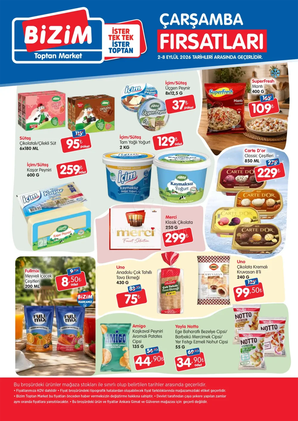 Bizim Toptan Market İndirim Bülteni Broşürü - Haftanın Fırsatları