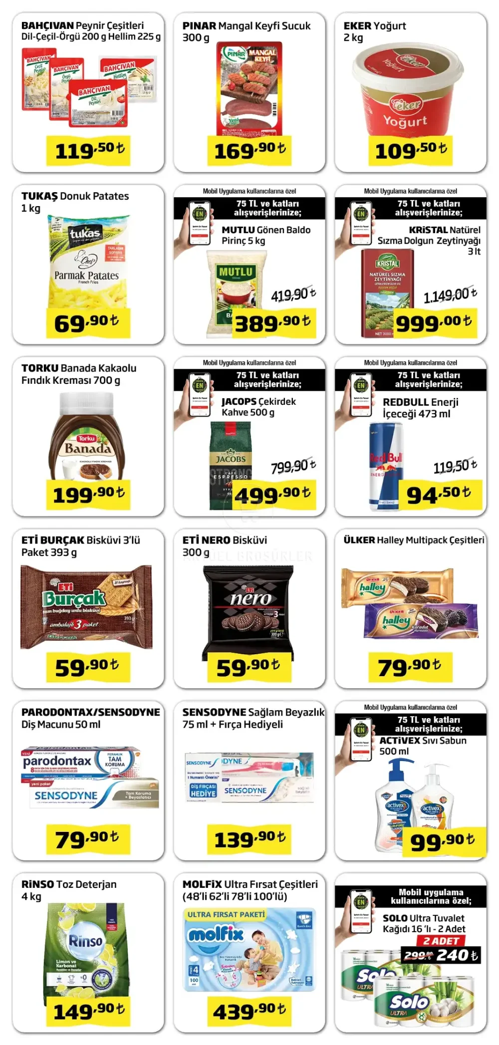 Çağdaş Market İndirim Bülteni Broşürü - Haftanın Fırsatları