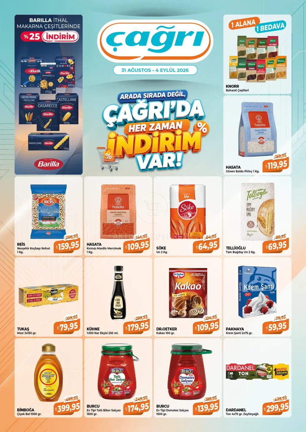 Çağrı Market İndirim Bülteni Broşürü - Her Zaman İndirim Var