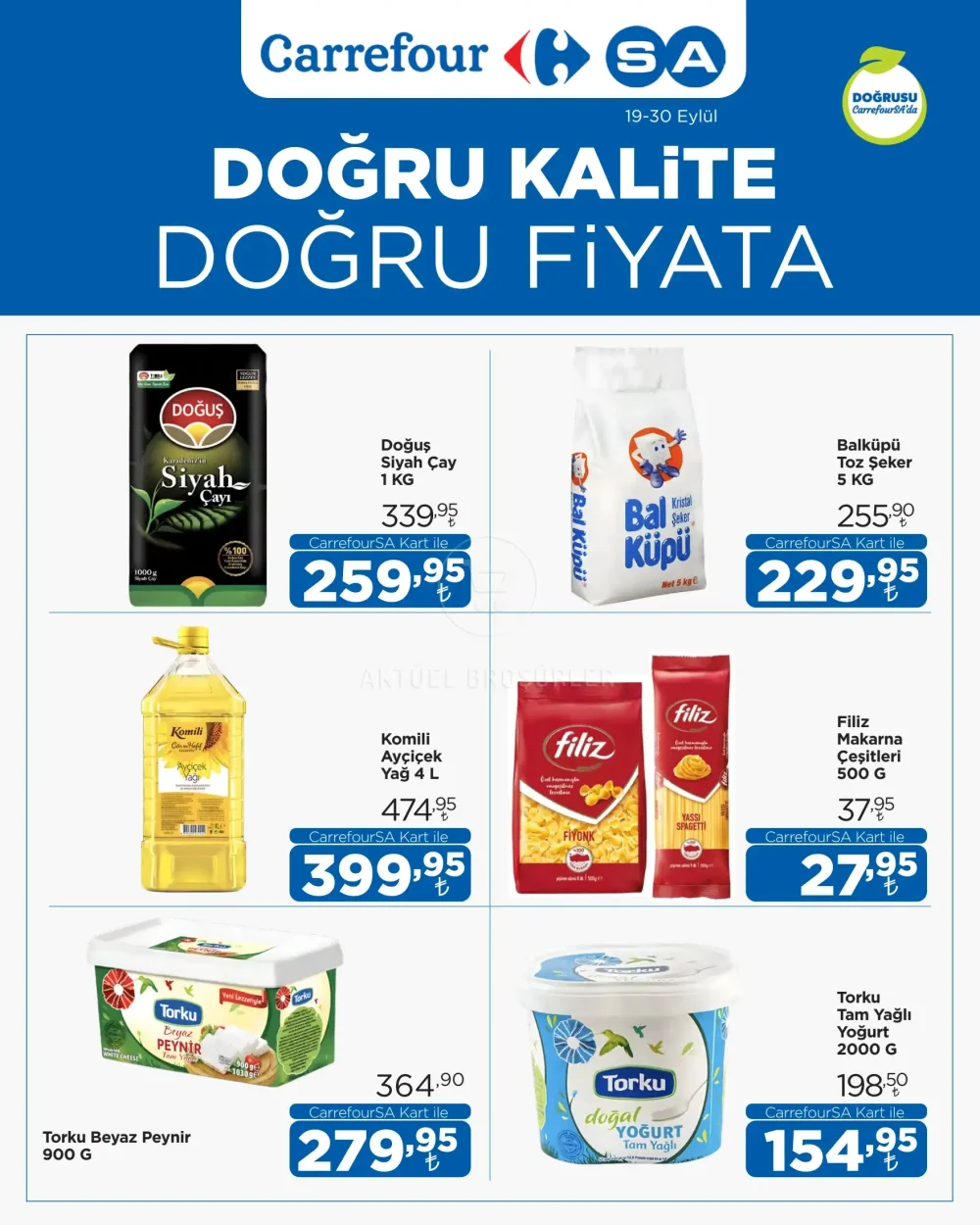 CarrefourSA Carrefour Marketlerde Geçerli İndirim Bülteni Kataloğu