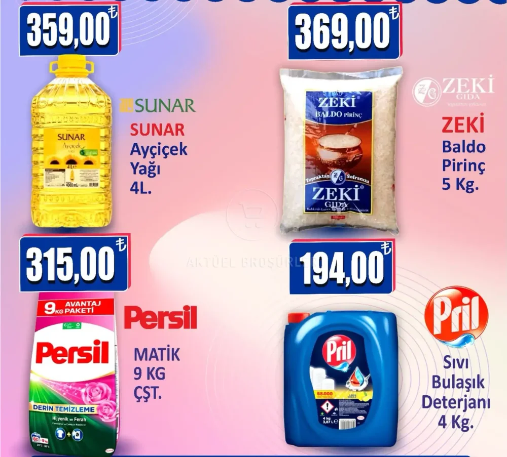 Çarşı Market Hafta Sonuna Özel Fırsat Ürünleri Broşürü