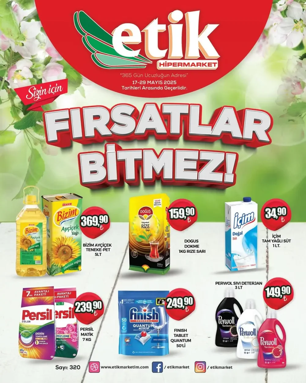Etik Hipermarket İndirim Bülteni Broşürü