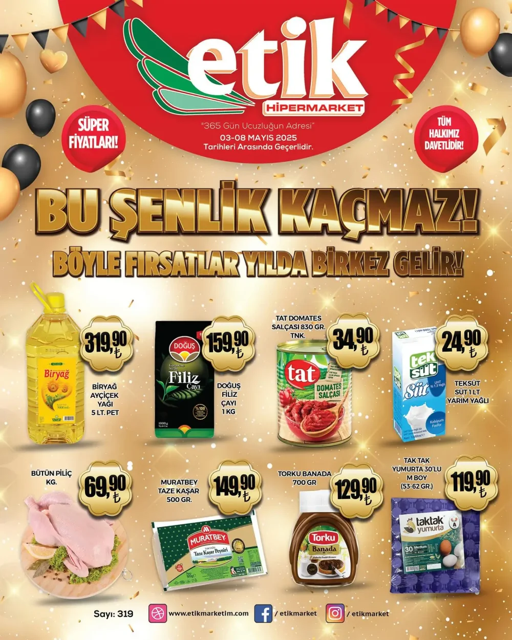 Etik Hipermarket İndirim Bülteni Broşürü