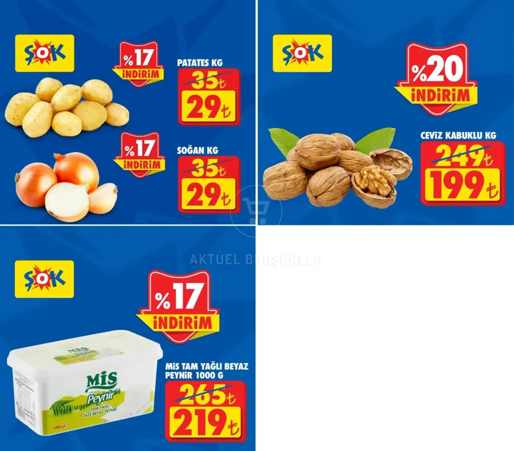 ŞOK Hafta Sonuna Özel Fırsat Ürünleri