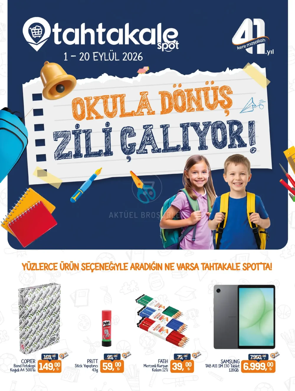 Tahtakale Spot İndirim Bülteni Kataloğu - Okula Dönüş