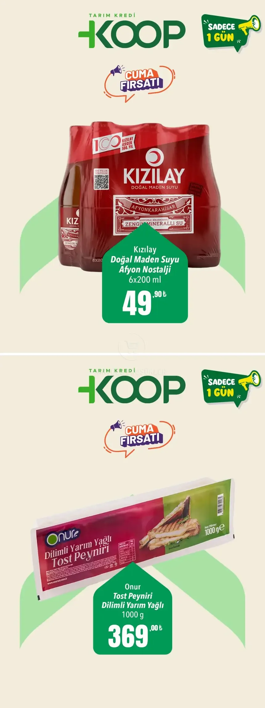 Tarım Kredi Market Koop Market’te Cuma Fırsatları!