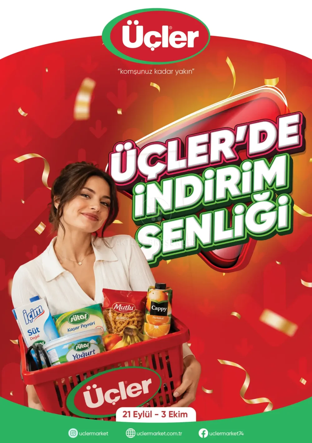 Üçler Market İndirim Bülteni Kataloğu