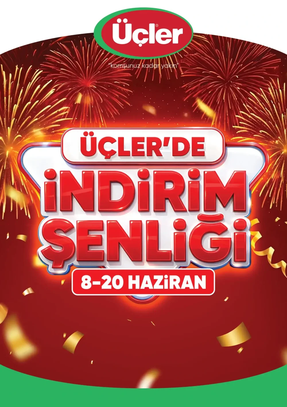 Üçler Market İndirim Bülteni Broşürü