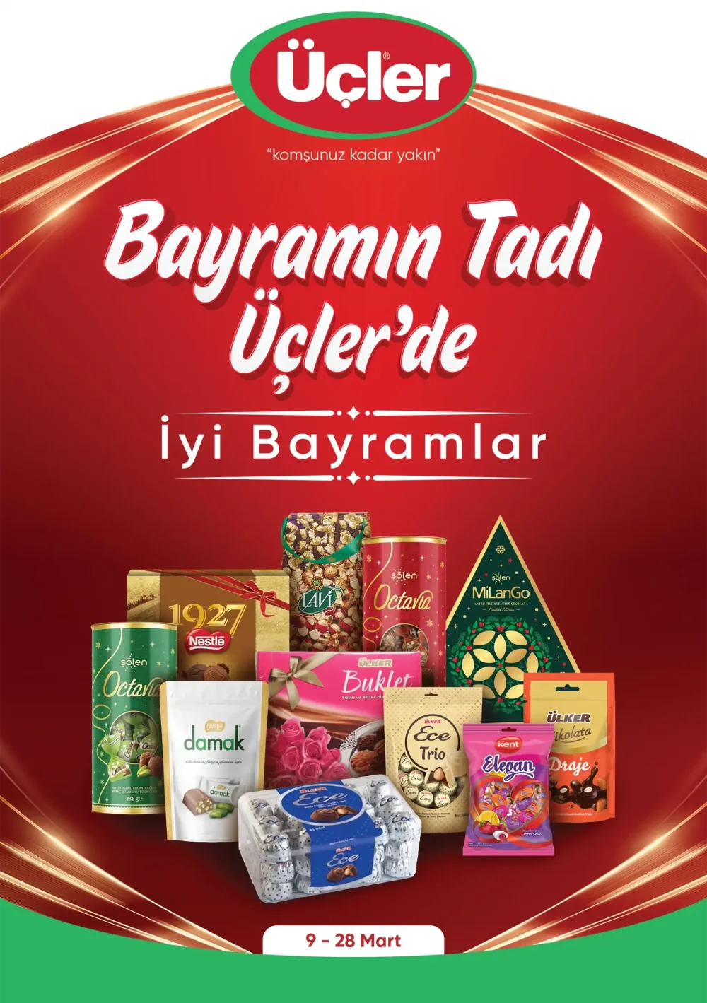 Üçler Market İndirim Bülteni Kataloğu - İyi Bayramlar